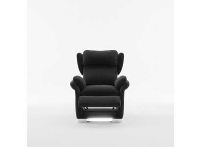 Sillón para televisión multifuncional de relajación estilo italiano, tapizado moderno nuevo.