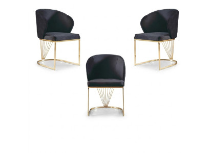 Silla 2x sillas Grupo Set Salón-Comedor Conjunto Estilo Moderno Textil