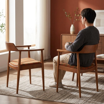 Silla de comedor de lujo, salón italiano de muebles de estilo sillón.