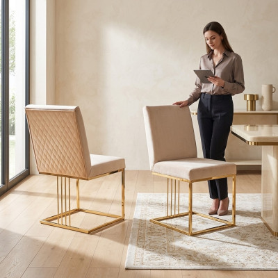 Silla de comedor Muebles modernos Sillas de comedor de estilo italiano