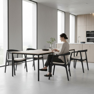 Diseño 8 sillas grupo comedor conjunto sillón nuevo juego silla tapizada