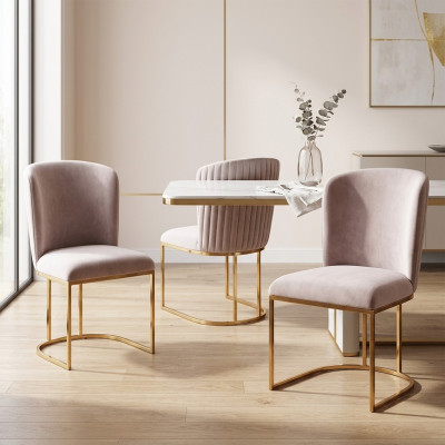 Estilo italiano Conjunto de diseño Sillas tapizadas Sillón Grupo de sillones