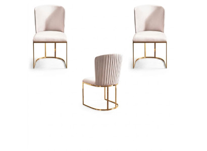 Estilo italiano Conjunto de diseño Sillas tapizadas Sillón Grupo de sillones