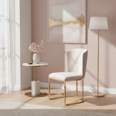 Silla 4x sillas grupo set sala de estar conjunto estilo textil moderno