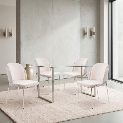Silla 4X sillas conjunto de comedor estilo italiano