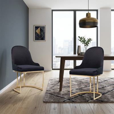 Conjunto de asientos de cojín de madera 4 sillas Muebles Nuevos Grupo de comedor Cocina