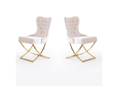 Conjunto de cojines de asiento para sillas modernas de comedor 2x sillas grupo de cocina