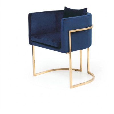 Silla 2 sillas de comedor sillón diseño de acero inoxidable muebles de metal acero