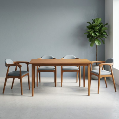 Conjunto de sillas de comedor 2X estilo italiano muebles de lujo.