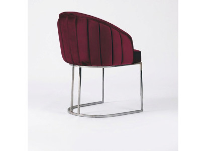 Silla moderna 1x comedor sillón lounge silla tapizada textil