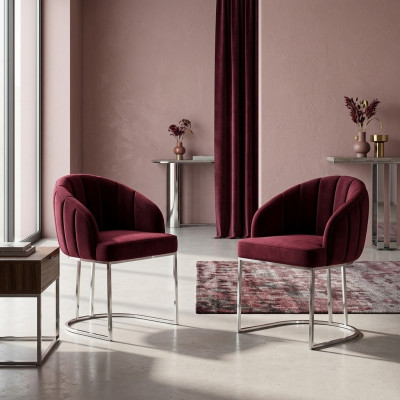Conjunto de sillas tapizadas diseño de respaldo de madera grupo nuevo comedor 8 sillas