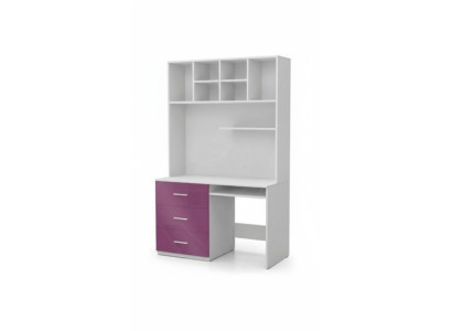 Escritorio de alto brillo morado mesa oficina habitación infantil juvenil mesas nuevas