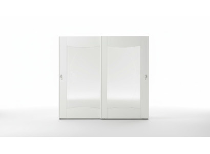 Armario blanco Lujo Muebles italianos Diseño de dormitorio Armario