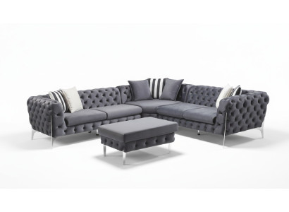 Sofá esquinero Sofá Chesterfield Sofá esquinero Sofá Sofá Chesterfield Sofá de sala de estar