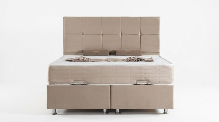 Cama boxspring de lujo cama doble muebles de dormitorio 120x200cm