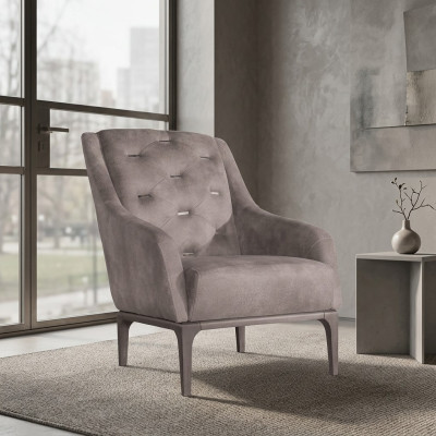 Sillón individual sofá sofá salón 1 asiento sillón sala de estar muebles de diseño