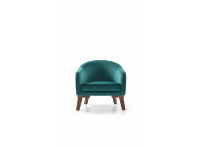 Silla de lujo de un solo asiento para la sala de estar, nueva, de color verde.