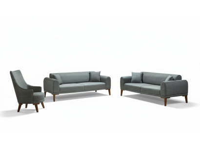 Moderno juego de sofás 331 asiento sofá asiento sillón cojines muebles.