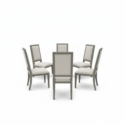 Crear un ambiente acogedor con nuestro comedor de 6 piezas.