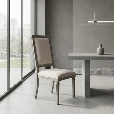 Silla de comedor Sillas de lujo Silla de alta calidad Diseño de sillón Muebles Silla de madera