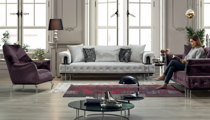Conjunto de sillones de lujo, sofá de 3 plazas, sofá de 3 plazas y 1 asiento, sofá, sofás, silla de madera con metal