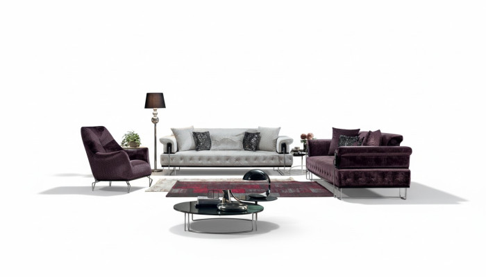 Conjunto de sillones de lujo, sofá de 3 plazas, sofá de 3 plazas y 1 asiento, sofá, sofás, silla de madera con metal