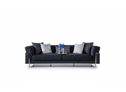 Juego de sala salón 3+1 sofá espejo mesa de centro diseño conjunto silla.