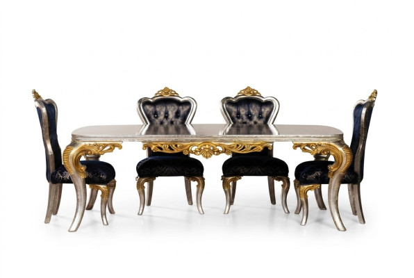 Comedor mesa de comedor 4 sillas Conjunto de muebles de madera Mesa Mesas Sillas Juego de sillas