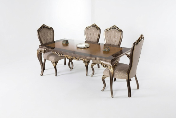 Comedor mesa silla conjunto grupo juego de mesa mesas conjunto de lujo de 5 piezas.