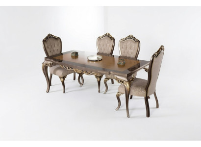 Comedor mesa silla conjunto grupo juego de mesa mesas conjunto de lujo de 5 piezas.