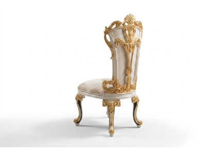 Silla de comedor Silla Sillas Madera Lujo Comedor Esencia Estilo Barroco Rococó