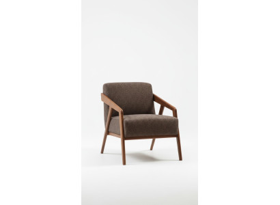 Sillón de sala de estar de 1 asiento de tela de poliéster estilo moderno diseño de lujo nuevo