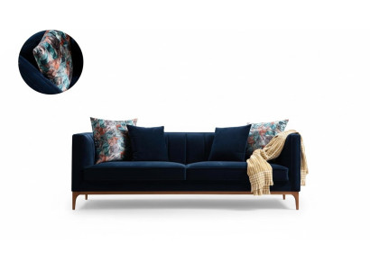 Sofá de tres plazas Sofás de 3 plazas Lujo Asiento Tela Estilo moderno Textil Sofás Muebles