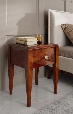 Mesa de noche Mesas de noche Consolas Mesa auxiliar Consolas de noche Diseño de madera Moderno