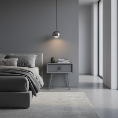 Mesita de noche Mesitas de noche Niños Mesa auxiliar Habitación infantil Diseño de madera Moderno
