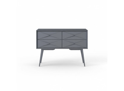 Cómoda armario Aparador Cómodas modernas Madera Aparadores de madera gris Muebles nuevos