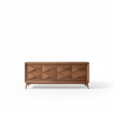 Mueble buffet cómoda armario cómoda de lujo clásico armarios sala de estar marrón.