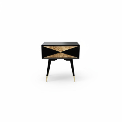 Mesita de noche Mesitas de noche Mesa auxiliar Diseño de madera moderno Mesas de dormitorio Nuevas