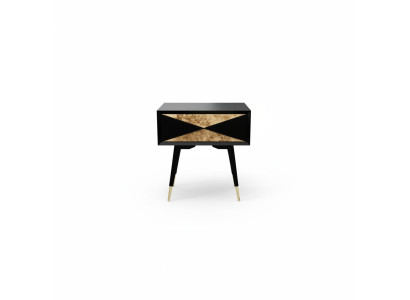 Mesita de noche Mesitas de noche Mesa auxiliar Diseño de madera moderno Mesas de dormitorio Nuevas