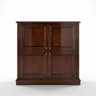 Cómoda armario de lujo Armarios Cómodas Sala de estar Madera Diseño clásico Marrón