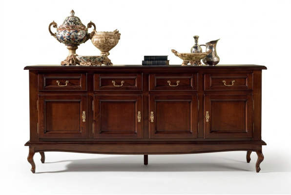 Mueble cómoda armario cómodas armario madera sala de estar xxl aparadores marrón
