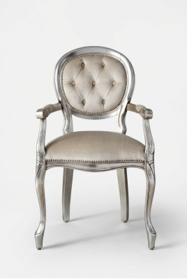 Silla silla de comedor asiento sillas de comedor sillón asiento madera silla blanca