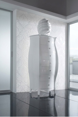 Lujo cómoda armarios cómodas madera dormitorio diseño moderno blanco estilo grande