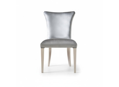 Silla de comedor silla asiento sillón sillas de comedor madera plata moderno lujo nuevo