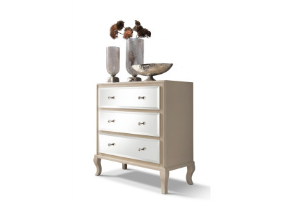 Cómoda aparador armario Diseñador Lujo Armarios Cómodas Moderno Beige Diseño