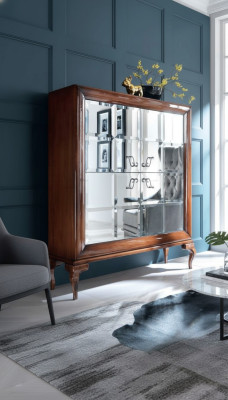 Cómoda Armarios Comodines Madera Lujo Aparador Muebles de Sala Armario Marrón