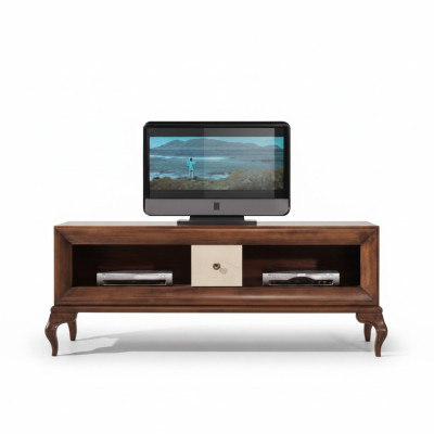 Soporte de TV, soporte de TV bajo, aparador, mesa de madera, sala de estar, marrón, muebles, televisión, nuevo.
