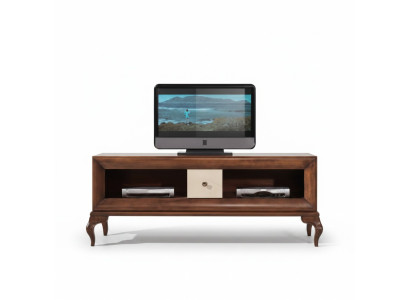 Soporte de TV, soporte de TV bajo, aparador, mesa de madera, sala de estar, marrón, muebles, televisión, nuevo.