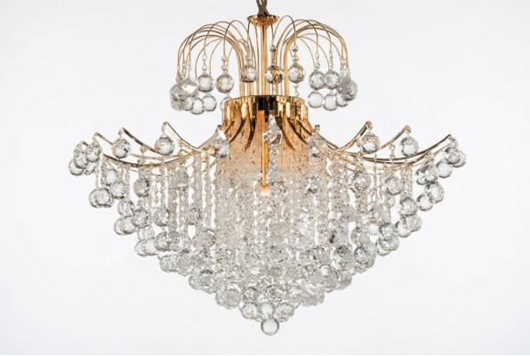 Lujo candelabro lámpara de techo araña lámpara de techo lámparas oro arte