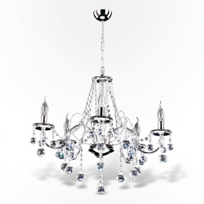 Lustre de lujo de cristal Lámpara de araña Lámpara de techo de lujo Lámpara de araña de lujo